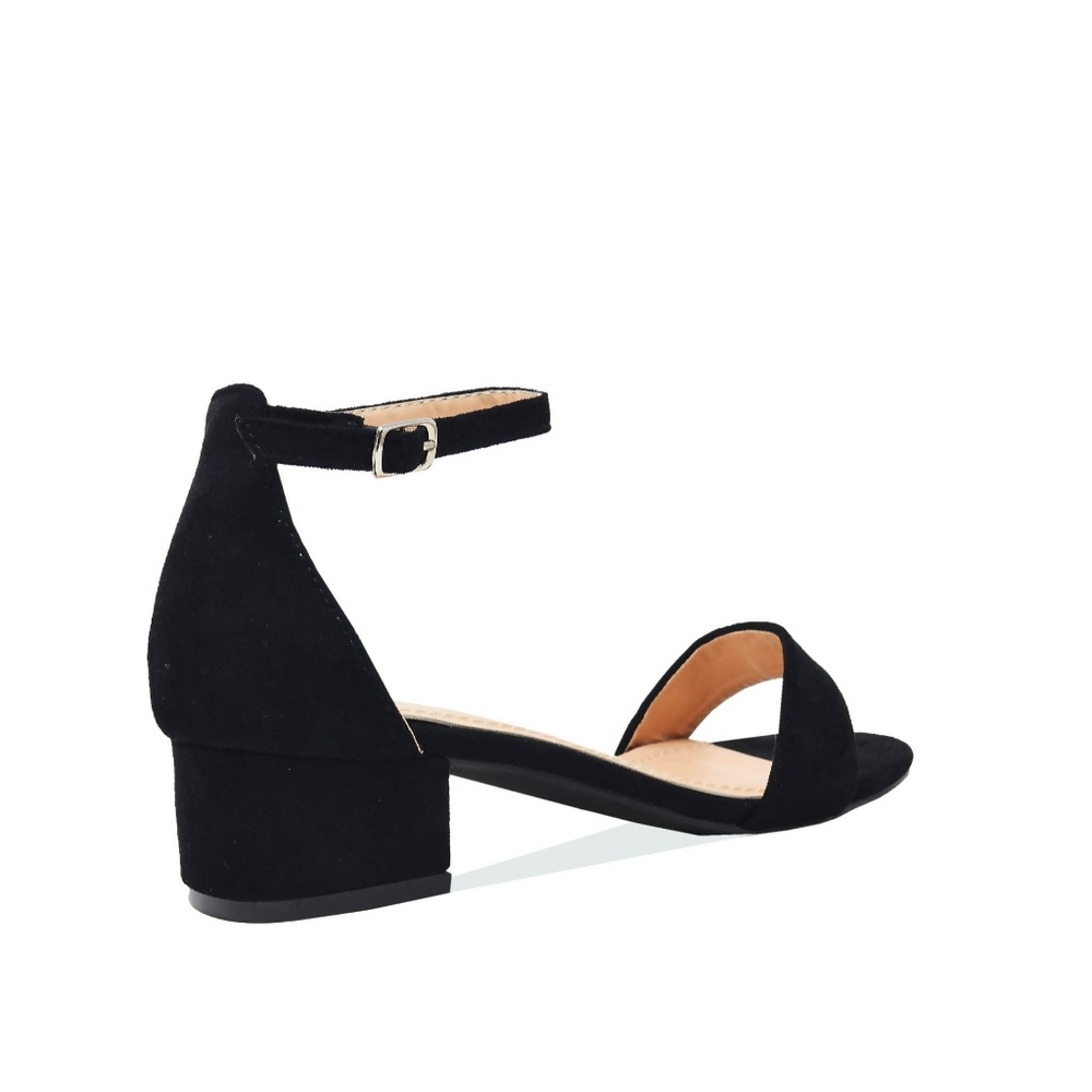 Black Low Platform Sandal - Women Chase & Chloe - Picture 4 of 4